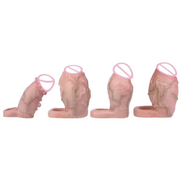 Realistic Squirting Dildo Ejaculating Dildo for Beginner with Strong Suction Cup for Hand Free Play Knot Dildo