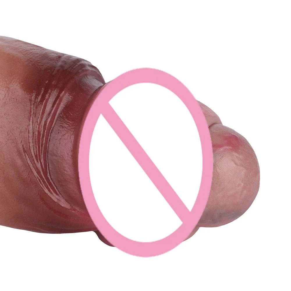 Realistic Silicone Ovipositor Dildo W Eggs for Men Women Lifelike Penis Textured Realistic Anal Plug Dildo with Suction Base