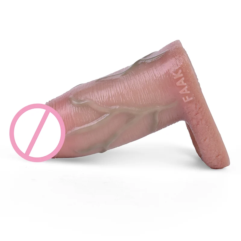 Reusable Condoms for Penis Sleeve Enlargement Soft Silicone Waterproof Custom Penis Sleevepenis Sleeve for Men