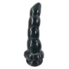 Insertable Length 18cm 7 3.5cm Long Effective Silicone Dildo Big Anal Sex Toys Huge Butt Plug Black Sex Products for Male