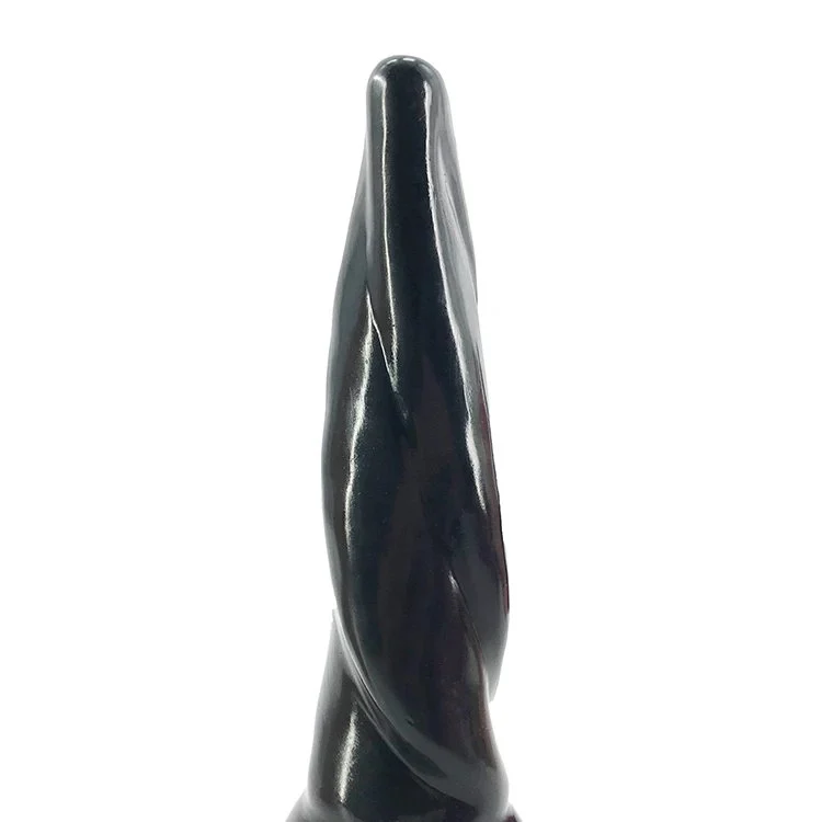 Insertable Length 19cm 7.5 3.5cm Big Artificial Dildo Cock Anal Plug Black Adult Sex Toy Pictures for Women and Men