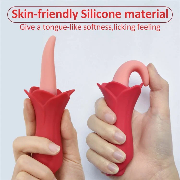 Sex Toys Vibrator for Women Vagina Nipple Clitoris Stimulator G Spot Rose Tongue Vibrator