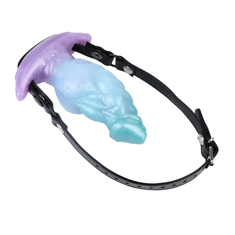 Multi-Purpose Anal Plug Gag Dildo Vibration Stimulation Unisex Sex Toys Gay Fetish Anal Plug Wear Plush Tail Sex Toy Set