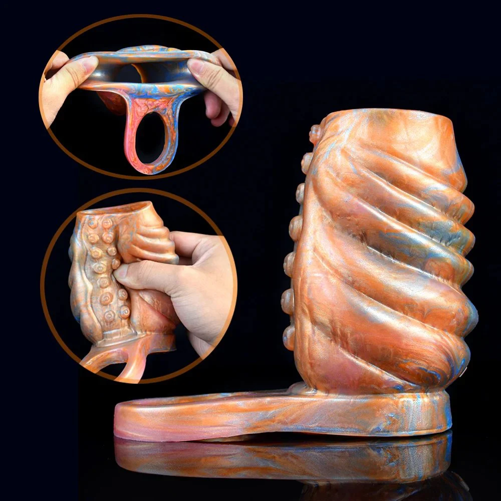 Wearable Penis for Men and Women Hollow Penis Sleeve Extended Set Adult Sex Toy