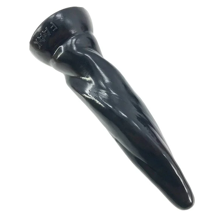 Insertable Length 19cm 7.5 3.5cm Big Artificial Dildo Cock Anal Plug Black Adult Sex Toy Pictures for Women and Men