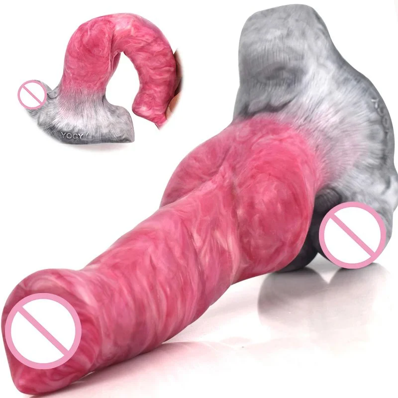 10 inch Fantastic Creature Dildo Werewolf Dildo Gory Penis Sex Tool Anal Plug G-spot Stimulation Sex Toy Dog for Women