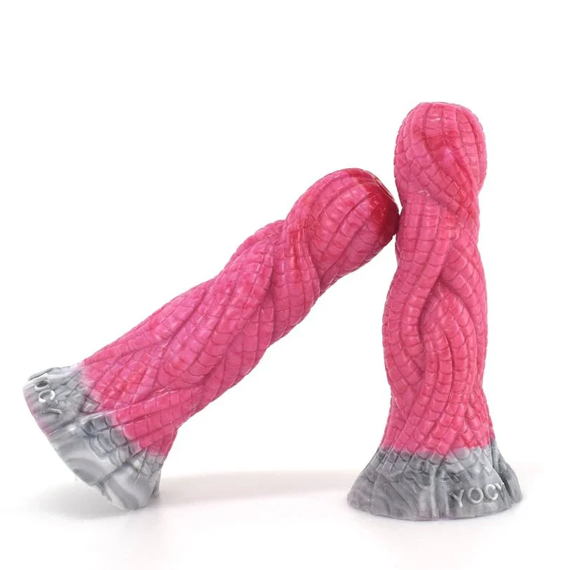 5.12 Inches Long Anal Plug Medusa Fantasy Sex Toys Lifelike Animal Dildo for Women Masturbators
