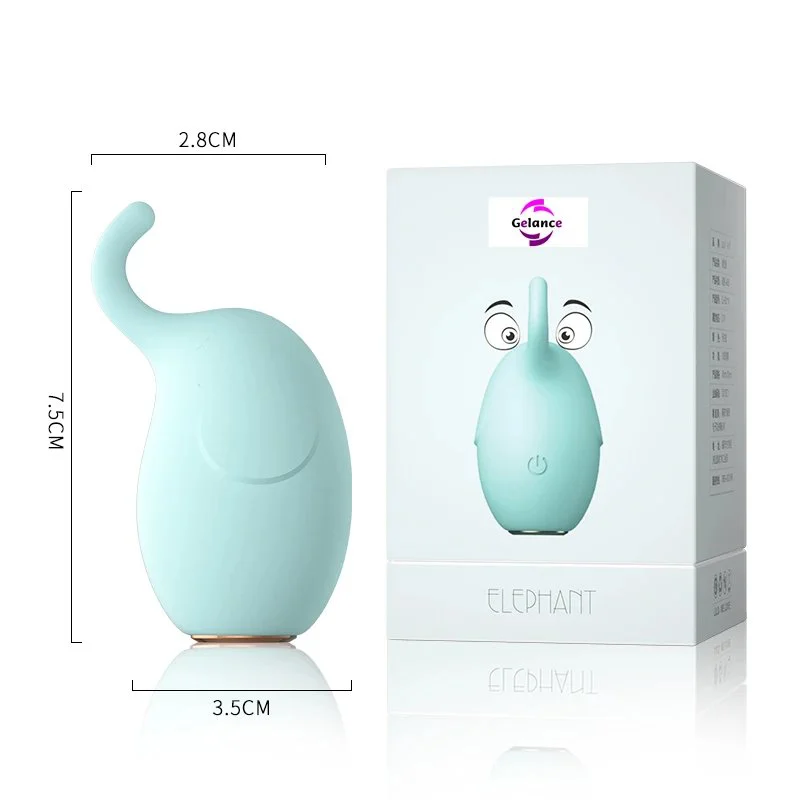 Gelance Pet Series Deer Fox Elephant Rabbit Masturbation Fun Vibrating Female Multi-frequency Vibrator Sex Toy for Women