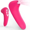 Powerful 10 Modes Clit Sucker G Spot Clitoral Stimulator Sucking Vibrator Rose Sex Toy Women