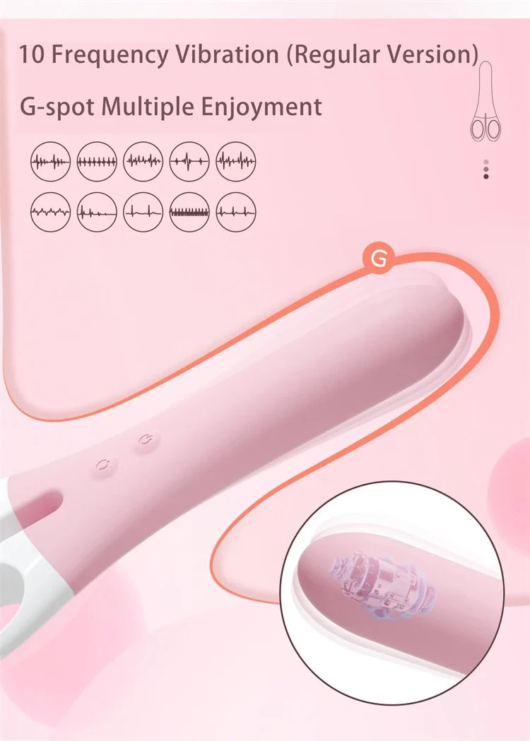 Long Distance App Control G Spot Clippers Vibrator Scissors Shape Vibrator Sex Toys Vibrating Knife