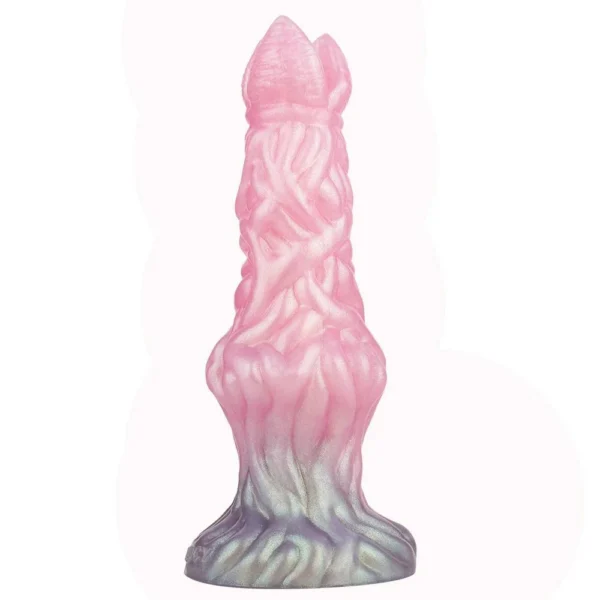 Fantasy Sex Toys Giant Alien Dildo Ovipositor with Monster Inflatable Hollow Laying Eggs for Adult G-spot Stimulation