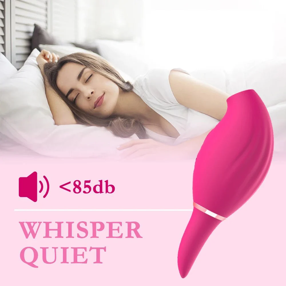 Female Soft Silicone Magnetic Rechargeable Sex Clitoral Sucking Vibrator Vaginal Stimulator Sex Toys