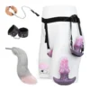 Fetish Multi-purpose Butt Plug Dildo Fun Sex Toys Gay Butt Plug Game Wearable Plush Tail Sex Toy Set Gay Erotic Toys