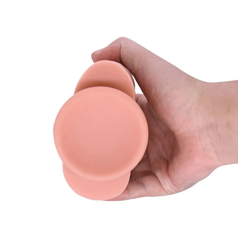 2in1 Big Artificial Penis Huge Thin Realistic Dildos Double Head Penetration Silicon Flesh Dildo for Lesbian Female Masturbation
