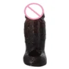 Realistic Sleeves with Testicle Ring Silicone Sleeves for Enlargement and Time Extension Extreme Sleeve Improves Endurance