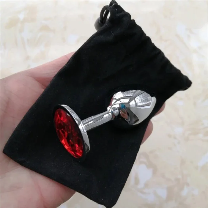 Female Stainless Steel Adult Toys Butt Anal Plug for Anal Stimulator Jewelry