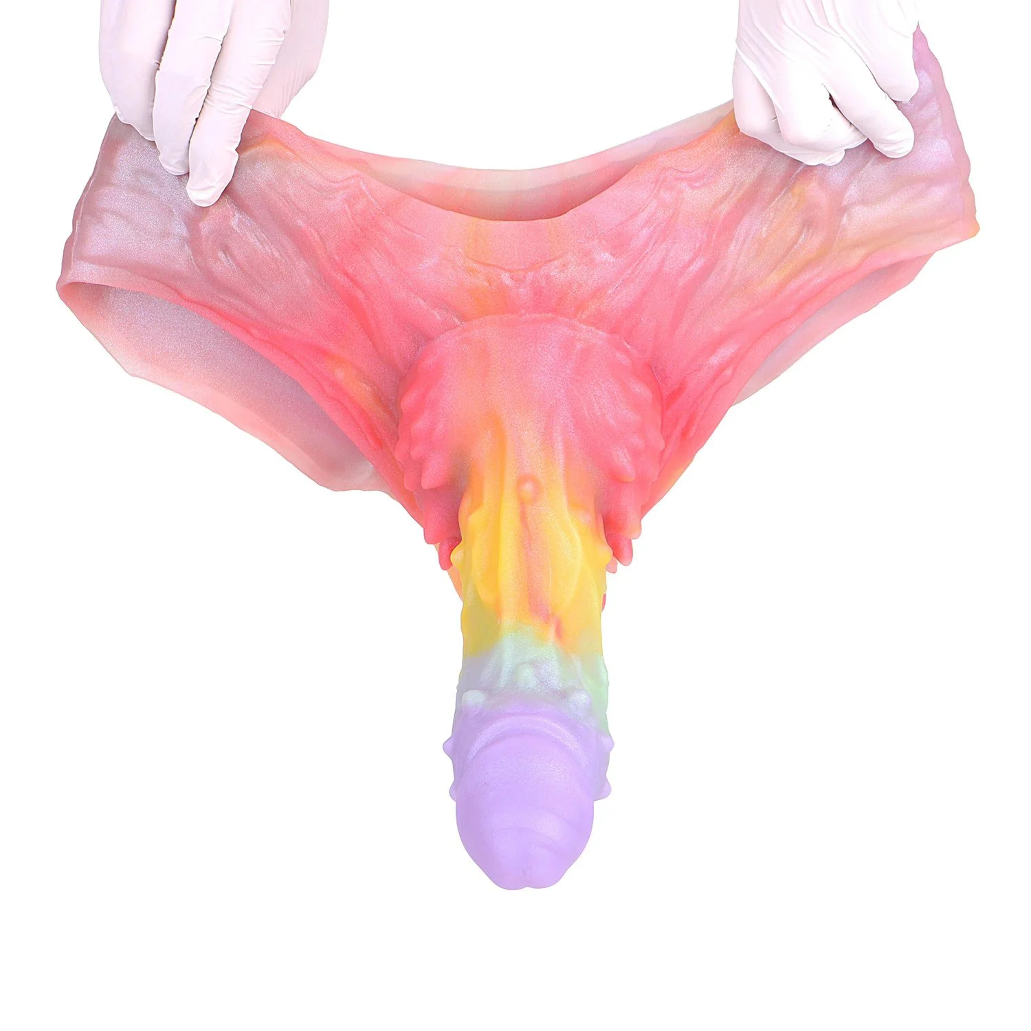 Silicone Hollow Strapon Penis Pants Dildo for Man Realistic Cock Sleeves Masturbators Penis Sex Toys for Man Woman Adult Cosplay