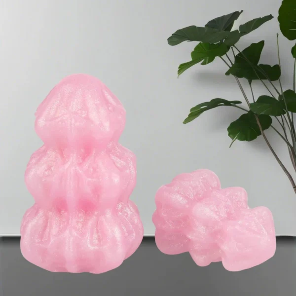Platinum Silicone Egg for Ovipositor Dildo Anal Plug Anal Dildo Training Anal Vaginal Masturbators for Woman Fantasy Egg Toys