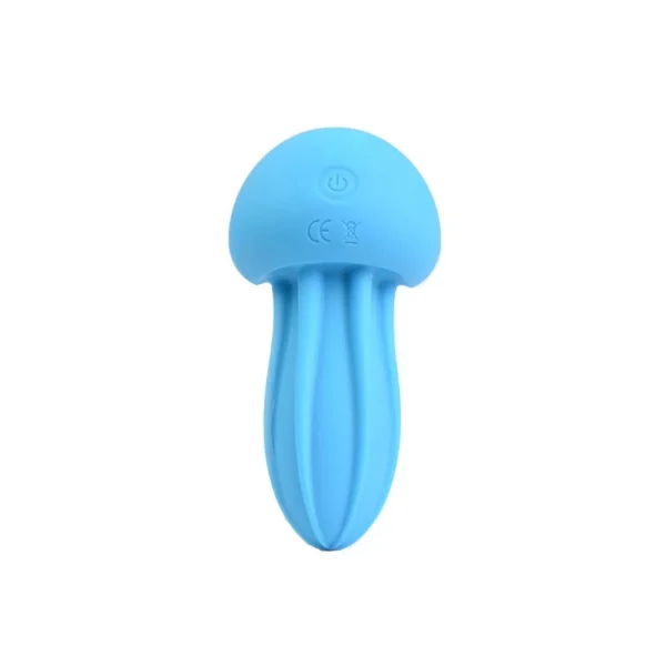 Jellyfish Shape Cute Sex Toy Silicone Vibrator Clitoral Massage Prostate Stimulation Sex Toy for Women