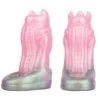 Silicone Penis Wearable Sleeve Hollow Dragon Dildo Fantasy Sheath Stretchable Cock Enlargement Sex Toys for Men Adult 18+