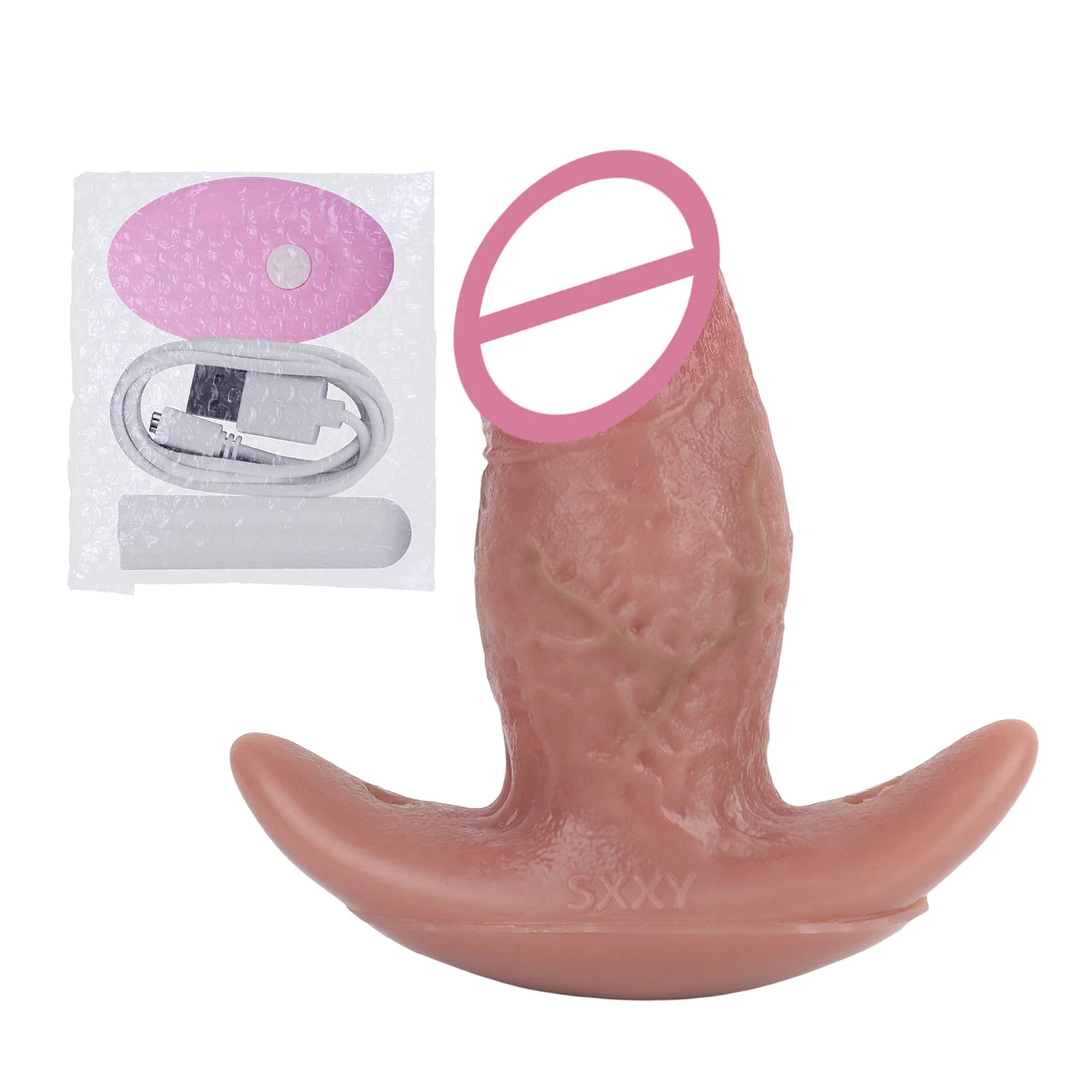 Realistic Mouth Gag Dildo Foreskin Vibrating Anal Plug Fox Tail Multi-frequency Electric Masturbator Adult Pleasure Sex Toys