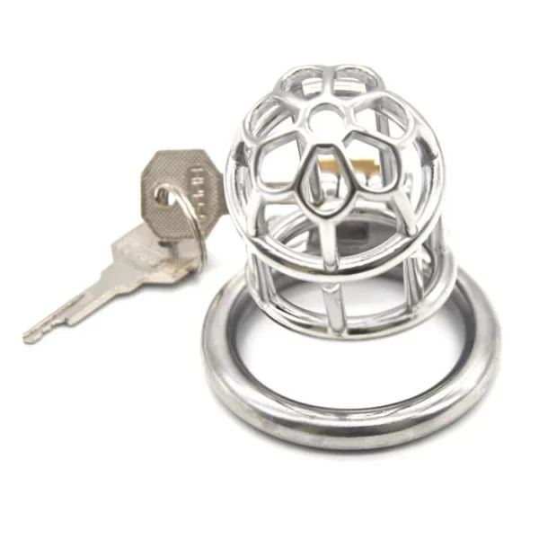 10 Permanent Chastity Cage Penis Cage Cock Sex Toys Metal Chastity Cage for Man
