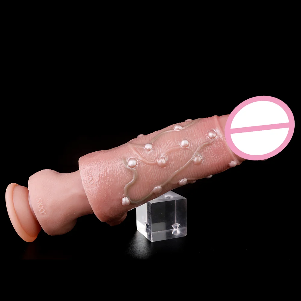 Reusable Condoms for Penis Sleeve Enlargement Soft Silicone Waterproof Custom Penis Sleevepenis Sleeve for Men