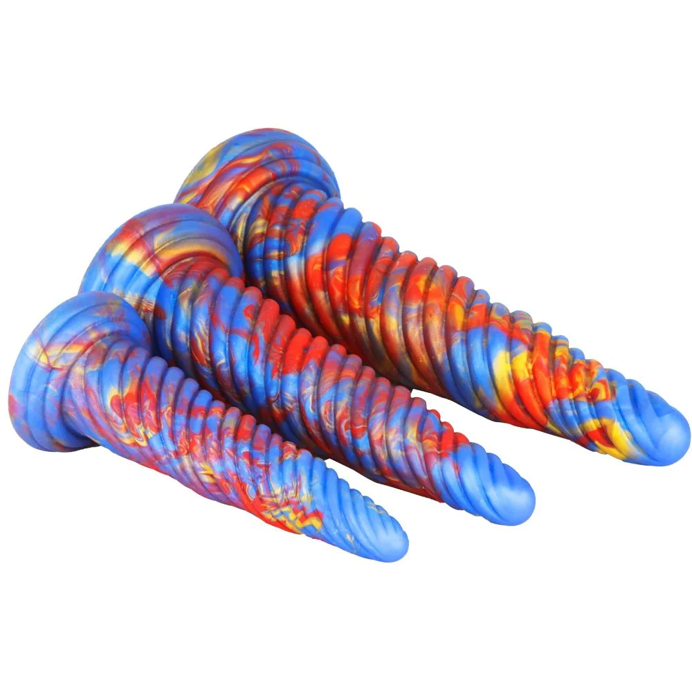 30cm 25cm 20cm Animal Monster Liquid Silicone Realistic Huge Long Man Dildos for Gay and Lesbian