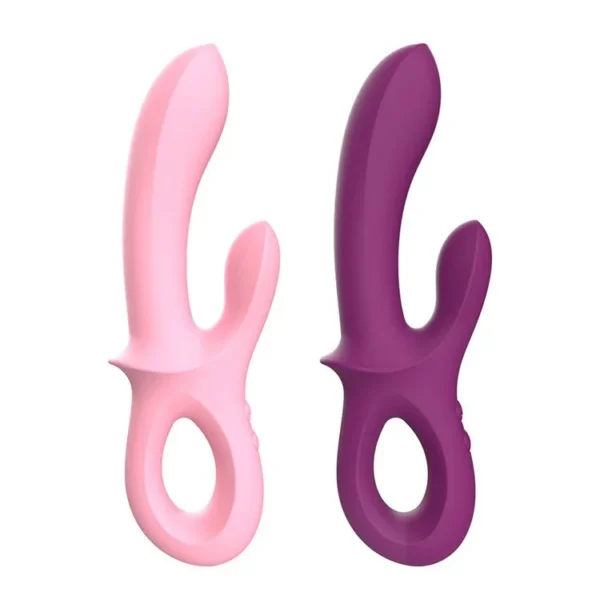 Liquid Silicone Female Masturbation Massage Stick Rabbit Vibrator G Sport Sex Toys for Women