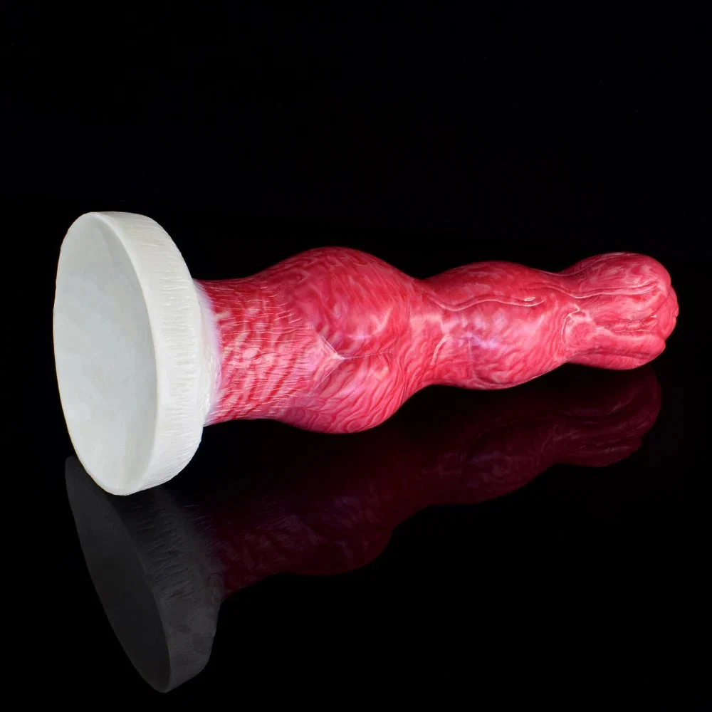 26.5cm Animal Dog Cock Double Knot Dildo Fantasy Penis Vagina Anal Plug Realistic Dildos for Women