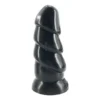 Insertable Length 15.5cm 6 5.2cm Large Thick Silicone Anal Toys Realistic Dildo Butt Plug Black Sex Toys Adult for Men