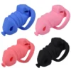 Adult Toys with 4size Penis Chastity Rings Cobra Wearable Silicone Chastity Cage Adult Sex Toys for Men