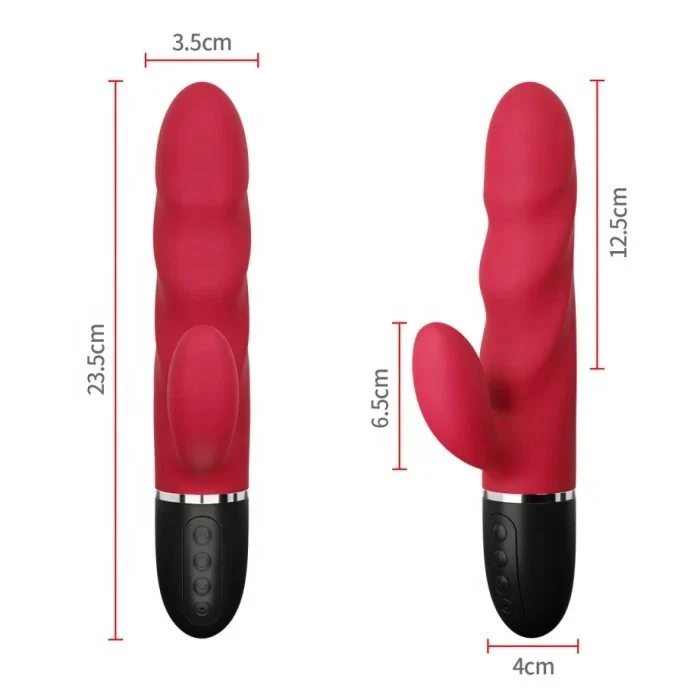 Mini Adult Women's Sex Toys USB-Powered Clitoris Vibrator Wand 10 Speed Dildo Dual Motors Waterproof Direct