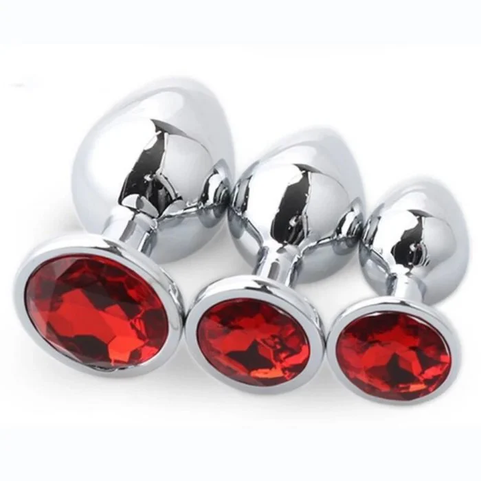 Female Stainless Steel Adult Toys Butt Anal Plug for Anal Stimulator Jewelry