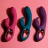 IPX7 Waterproof 10 Frequencies Vibration Rabbit Vibrators Wand Women Masturbation Sex Toys