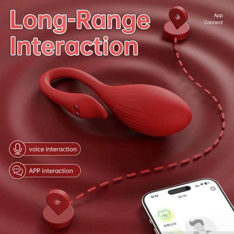 App Control Charging Small Swan Jumps Egg Vibrator Sex Toys for Women