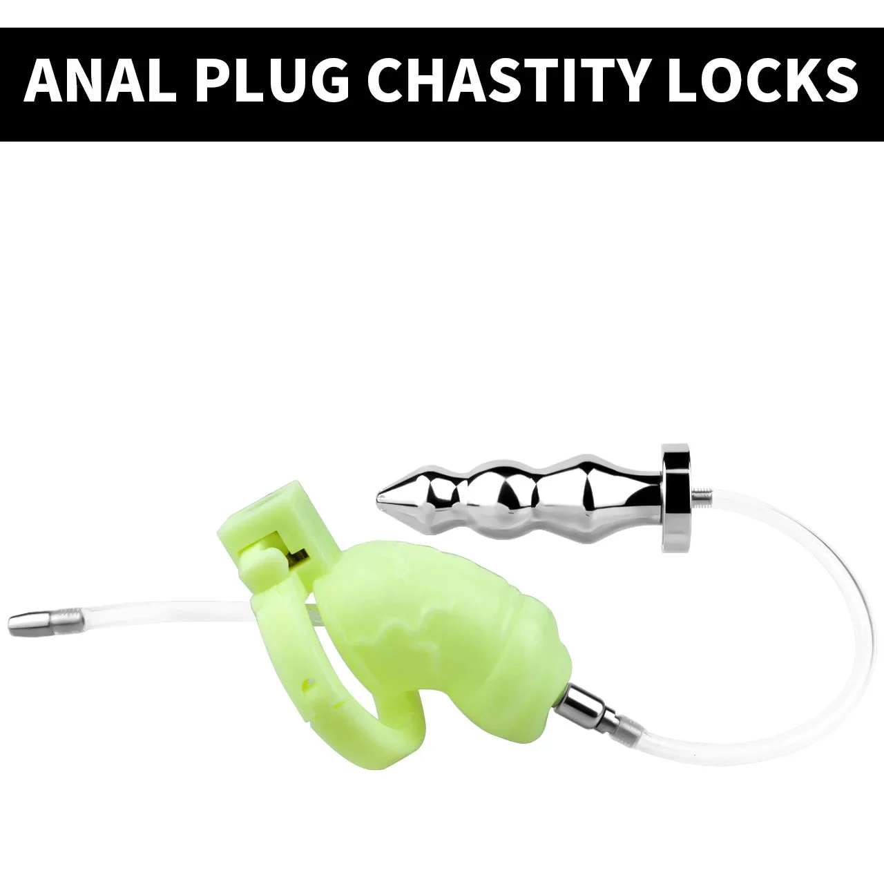 Arrival Chastity Cage with Anal Plug,Male Chastity Cage,sissy Chastity Cage,chastity Cage Cock Ring,cock Cage