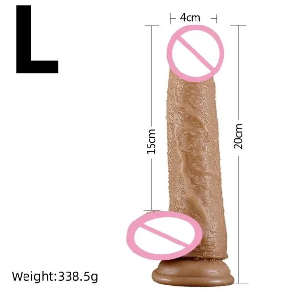 PVC Soft Suction Cup Dildo Realistic Male Artificial Penis Dick Woman Dildo Masturbator Adult Sex Toys