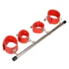 Bondage Set Stainless Steel Adjustable Spreader Bar Sex Slave Handcuffs Ankle Cuffs Fetish Restraints Sex Toys for Couples