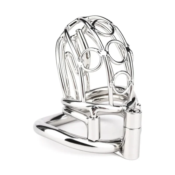 304 Stainless Steel Chastity Device Male Cock Cages Penis Lock Chastity Cock Cage Ring Adult Bondage Sex Toy for Men