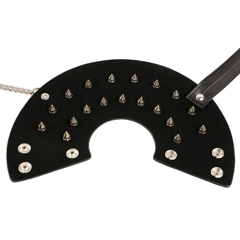 Bondage Leather Nipple Cover Binding Corset for Women's Bdsm Game Props Rivet Designs