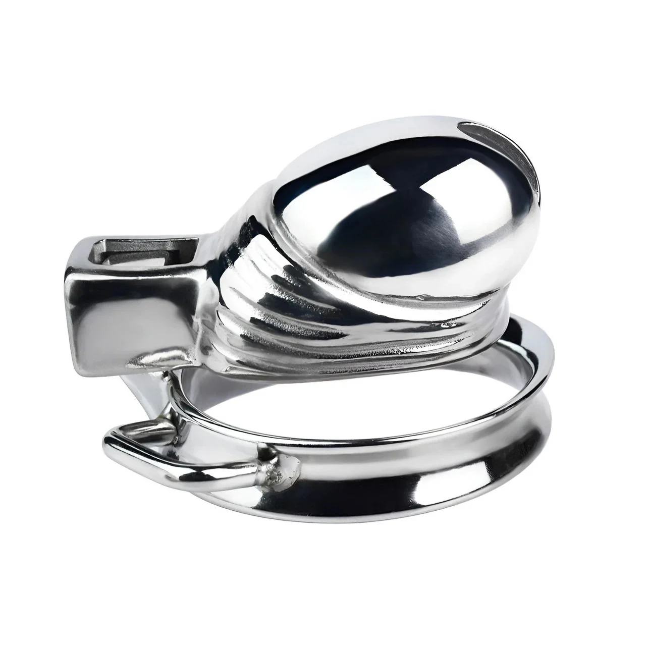 304 Stainless Steel Male Chastity Device Cock Cages with Lock for Men Metal Chastity Cage Sex Toy