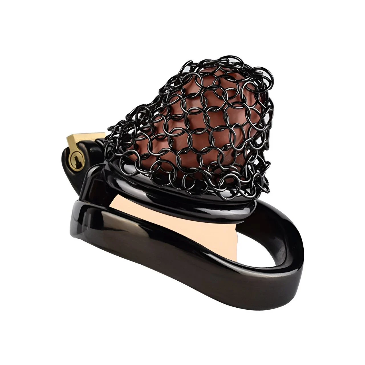 304 Stainless Steel Male Chastity Lock SM Etrotic Cock Cages Metal Chastity Net Device Penis Lock for Man