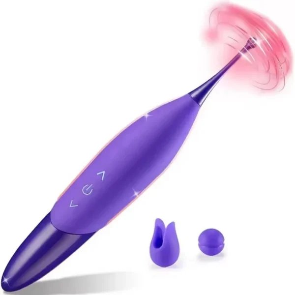 Cross-Border G-Spot Three-Headed Orgasm Pen Adult Sex Toys 10 Speed Frequency Vibration Massage Stick Female Vaginal Vibrators