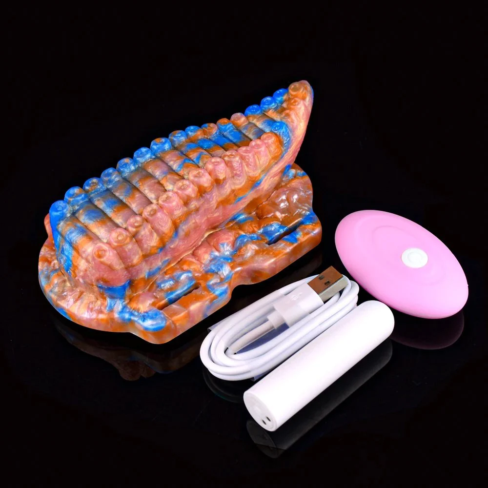 Colorful Silicone Fantasy Sex Toy Grinder Vibrators Hump & Grind Sex Toy Fantasy Masturbator Struggling with Low Libido