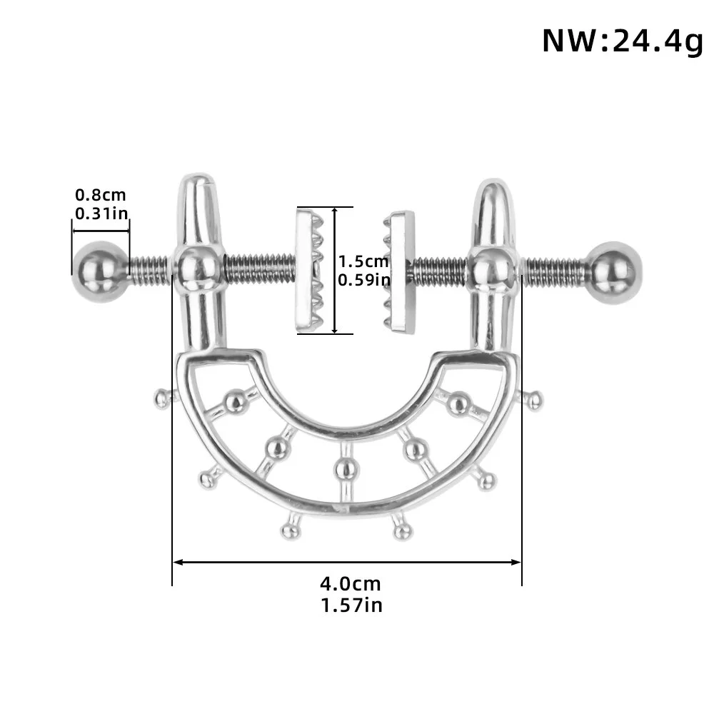 Erotic Nipple Clips Women Men Clamps Exquisite Packaging Box Valentine's Day Gift