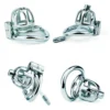 Cobra Male Chastity Device with Anti-falling Ring and Catheter for Penis Exercise Bondage Restraint Cage Chastity Devices