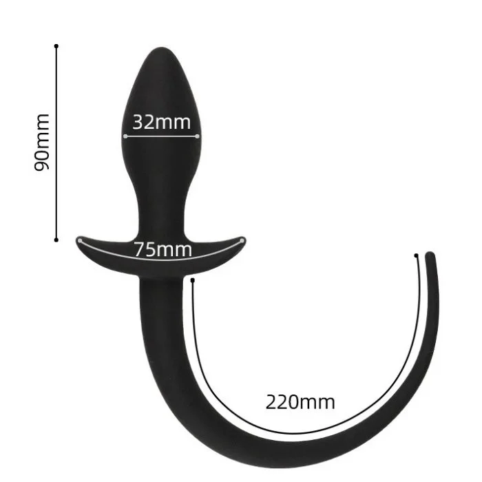 Fox Tail Fun Toy Anal Plug for Tail Lady Butt Plug Erotic Cosplay Sex Toys for Women Men Adult