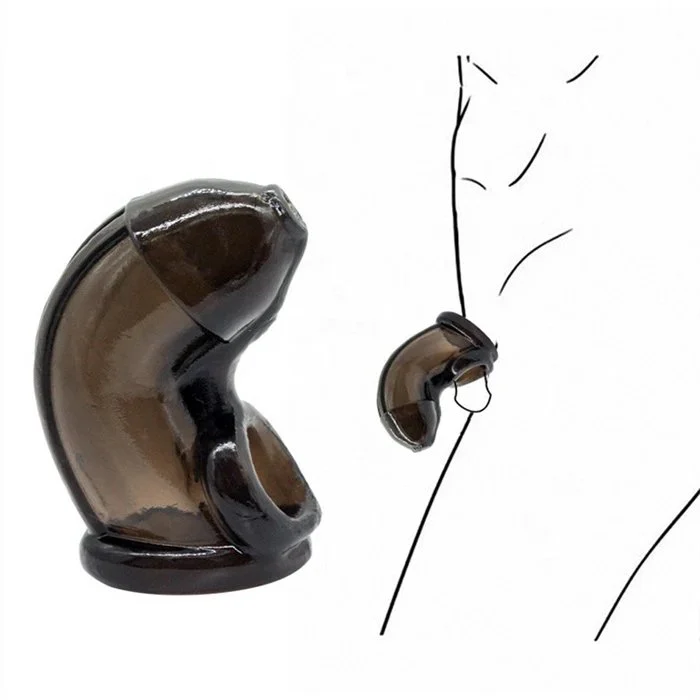 Soft Reusable Adult Men's Chastity Device Sex Toys for Delay Time Locking Device