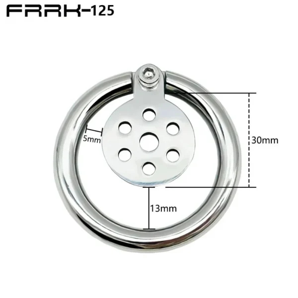 Catheter Stainless Steel Bird Cage Lock Bottle Cap Lock Chastity Lock Adult Sex Toys